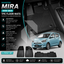 Daihatsu Mira 2018-2025 TPE Floor Mats – Waterproof & Custom Fit All-Weather Car Mats
