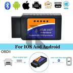 ELM327 V2.1 Bluetooth OBD2 Code Reader – Car Diagnostic Scanner for Android & iOS