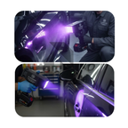 365nm UV Paint Tester Rechargeable Car Paint Inspection Light – Hidden Repair & Scratch Detection Tool