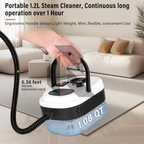 220V Portable Car Steam Cleaner with Complete Accessories Kit – 15S Fast Heating High Pressure Steam