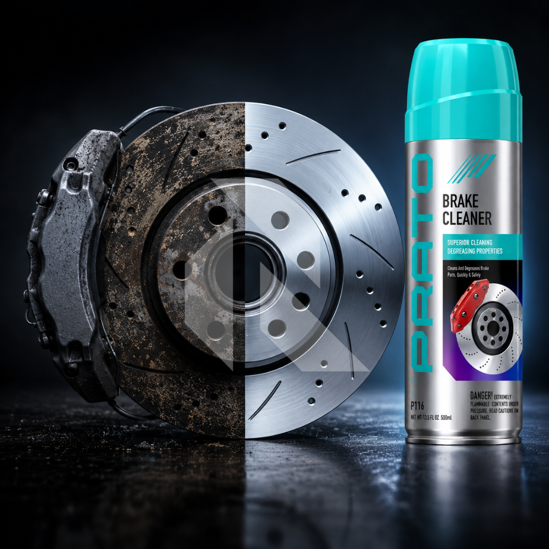 PRATO Brake Cleaner – Fast Drying Brake & Parts Cleaner Spray