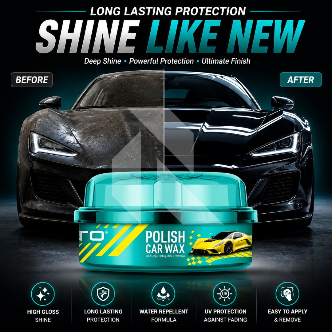 PRATO Polish Car Wax – High Gloss Paint Protection & Shine Wax