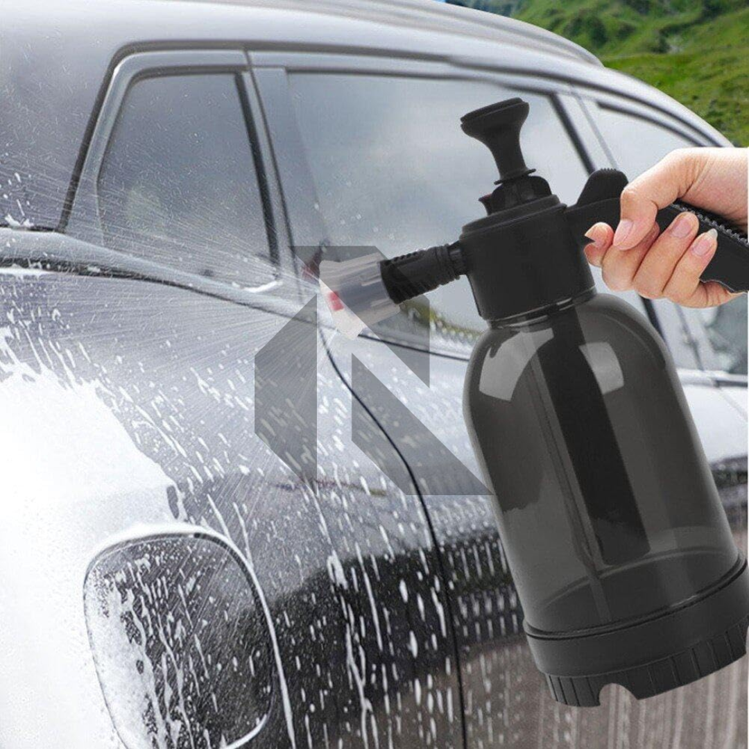 Zingfix Foam Bottle Spray with Dual Nozzle – Heavy Duty Foam Sprayer + Free 100ml Foam Shampoo