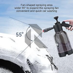 Zingfix Foam Bottle Spray with Dual Nozzle – Heavy Duty Foam Sprayer + Free 100ml Foam Shampoo