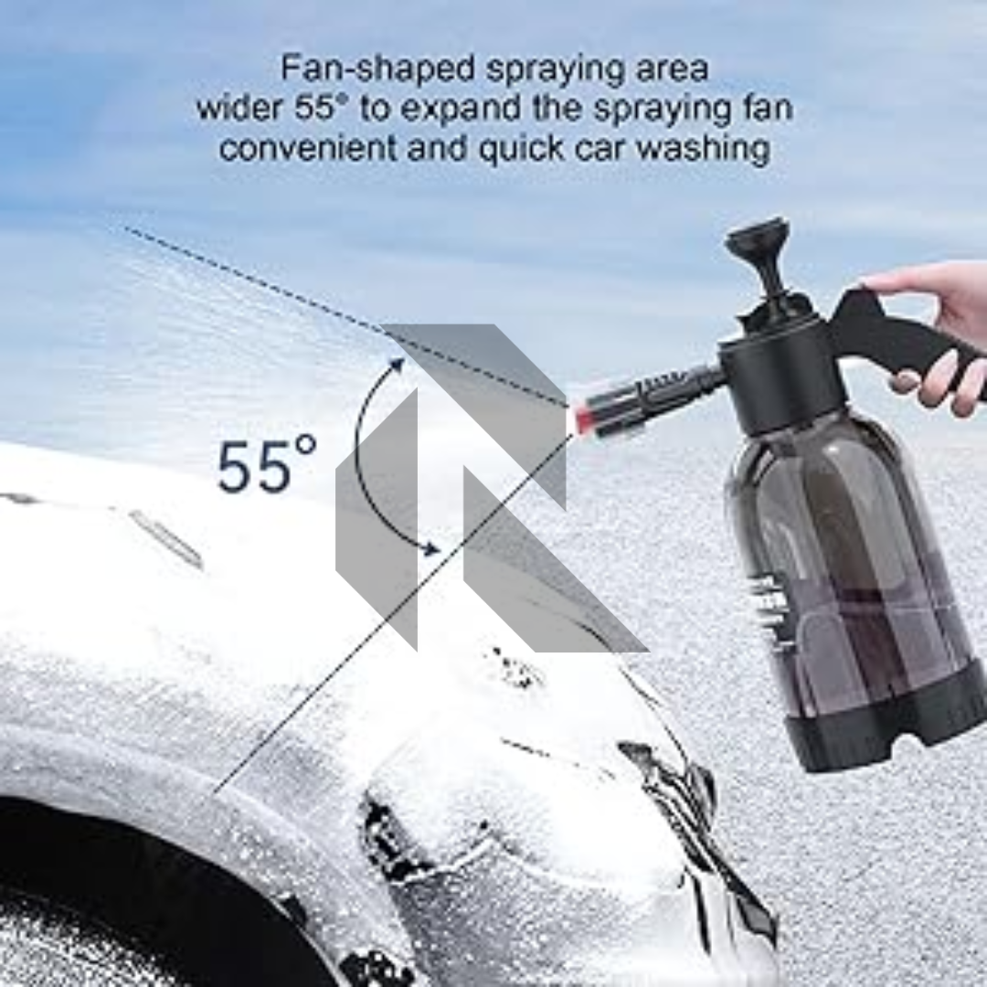 Zingfix Foam Bottle Spray with Dual Nozzle – Heavy Duty Foam Sprayer + Free 100ml Foam Shampoo