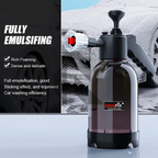 Zingfix Foam Bottle Spray with Dual Nozzle – Heavy Duty Foam Sprayer + Free 100ml Foam Shampoo
