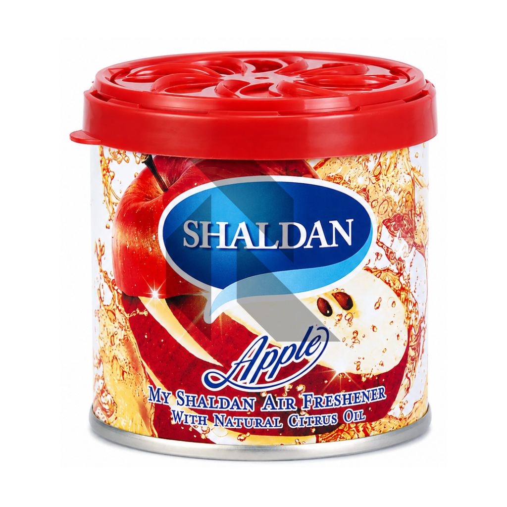 Shaldan Apple Car Air Freshener Can – Long Lasting Gel Air Freshener for Car, Home & Office