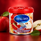 Shaldan Apple Car Air Freshener Can – Long Lasting Gel Air Freshener for Car, Home & Office