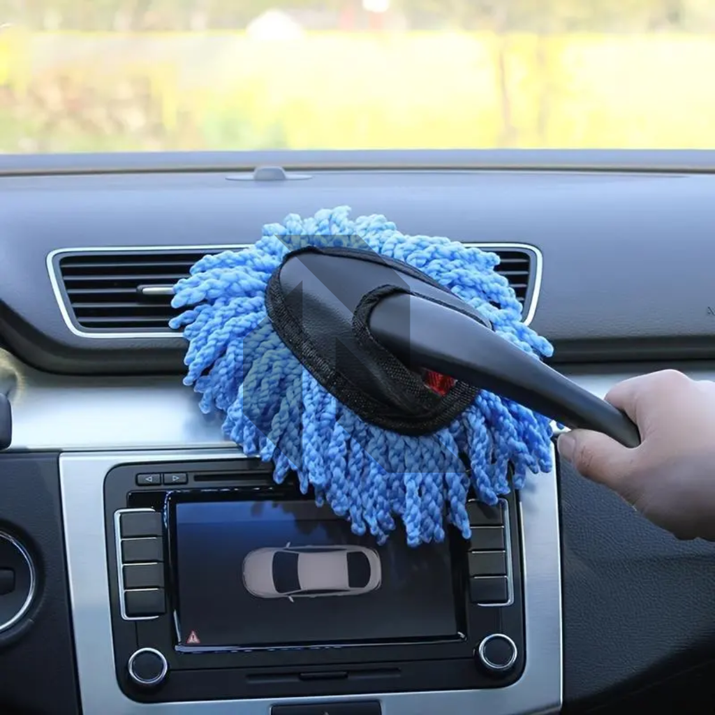 Car Cleaning Wash Brush – Microfiber Dusting & Detailing Brush