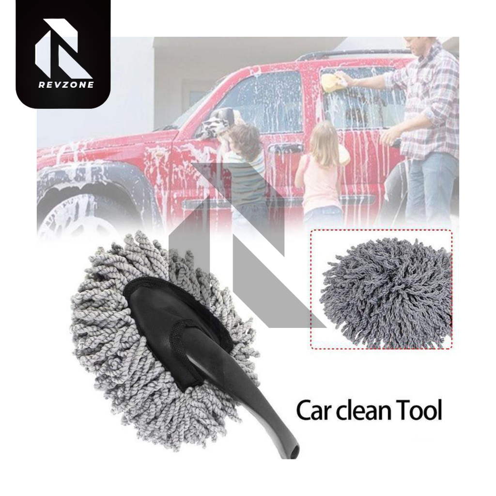 Car Cleaning Wash Brush – Microfiber Dusting & Detailing Brush