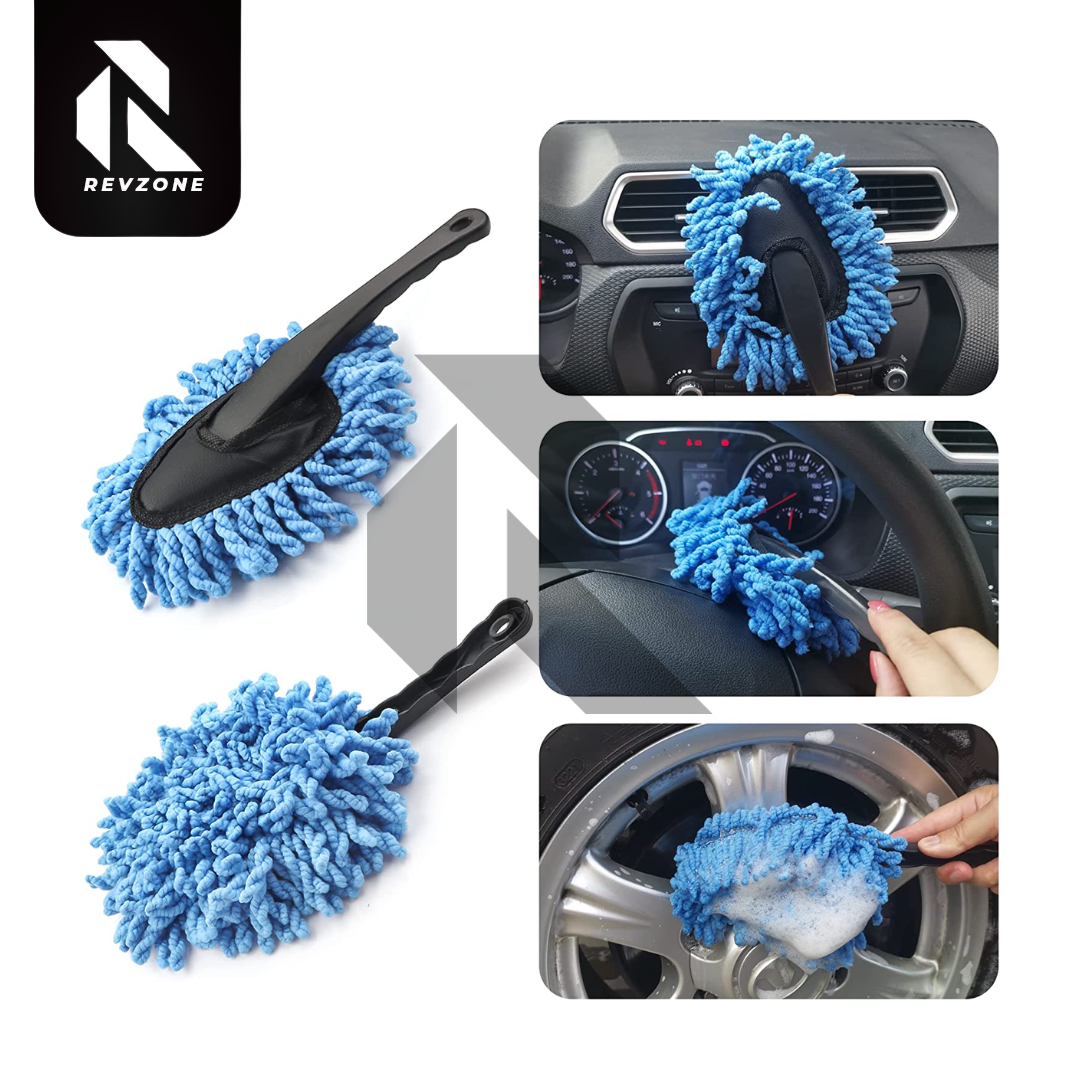 Car Cleaning Wash Brush – Microfiber Dusting & Detailing Brush