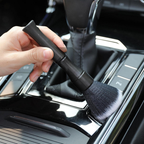 Ultra Soft Bristle Car Interior Detailing Brush – Gentle Dust Cleaning Tool