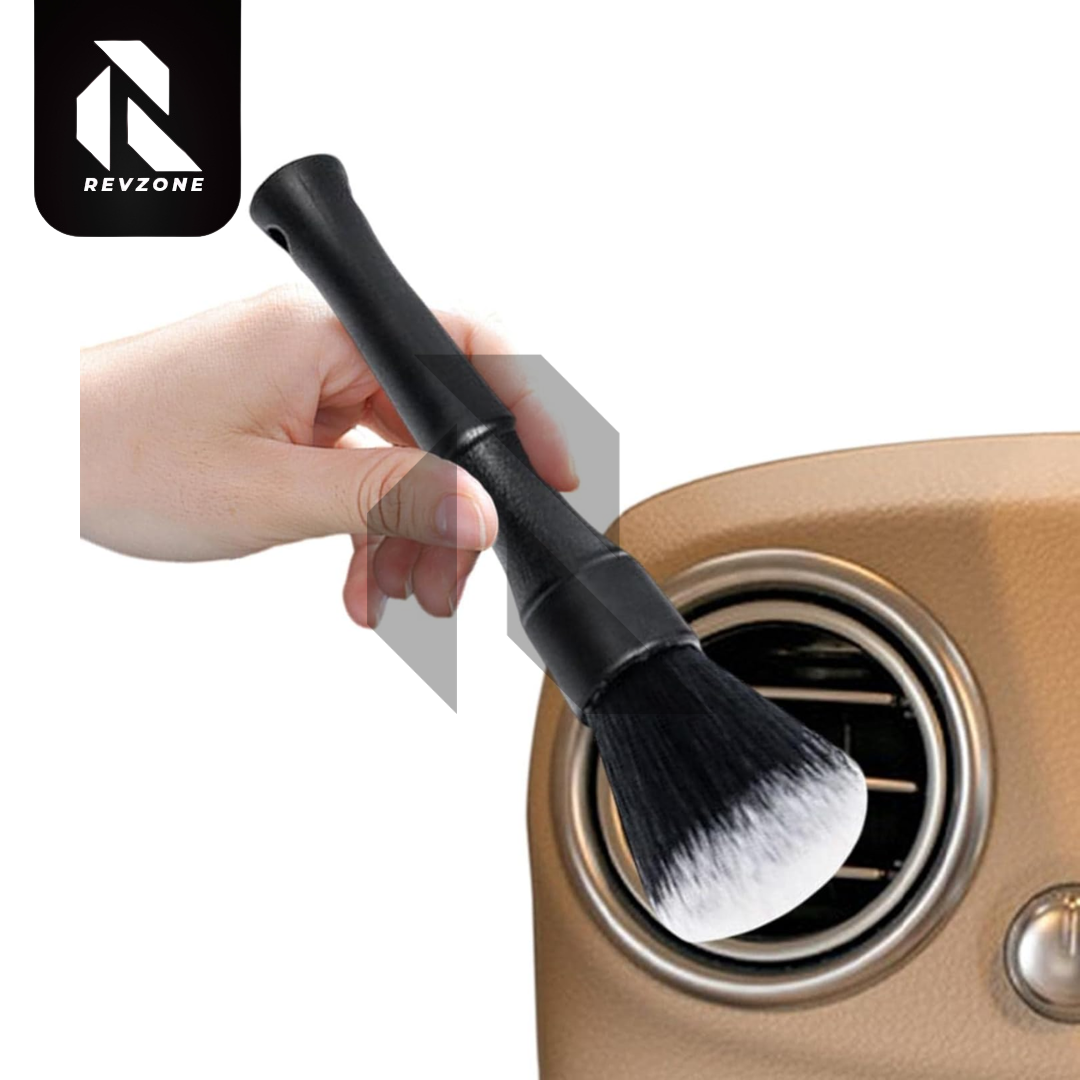 Ultra Soft Bristle Car Interior Detailing Brush – Gentle Dust Cleaning Tool