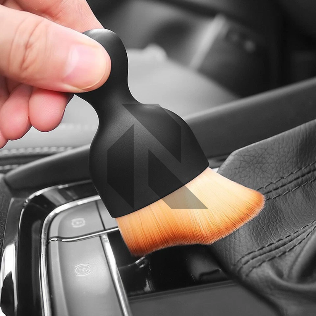 Car Interior Dust Brush – Soft Bristles Detailing & Dusting Brush