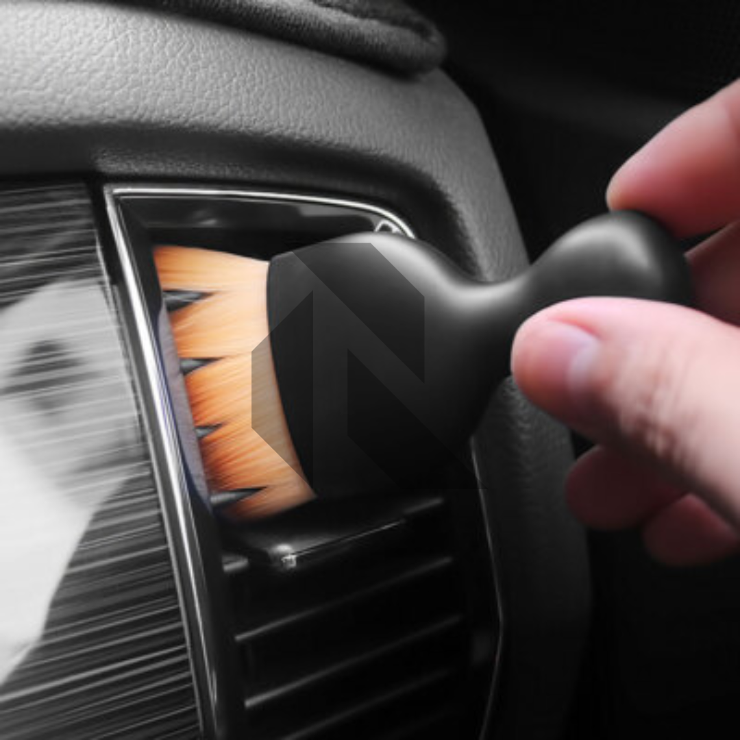 Car Interior Dust Brush – Soft Bristles Detailing & Dusting Brush