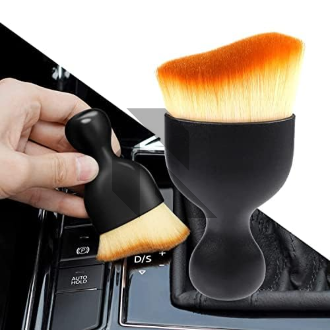 Car Interior Dust Brush – Soft Bristles Detailing & Dusting Brush