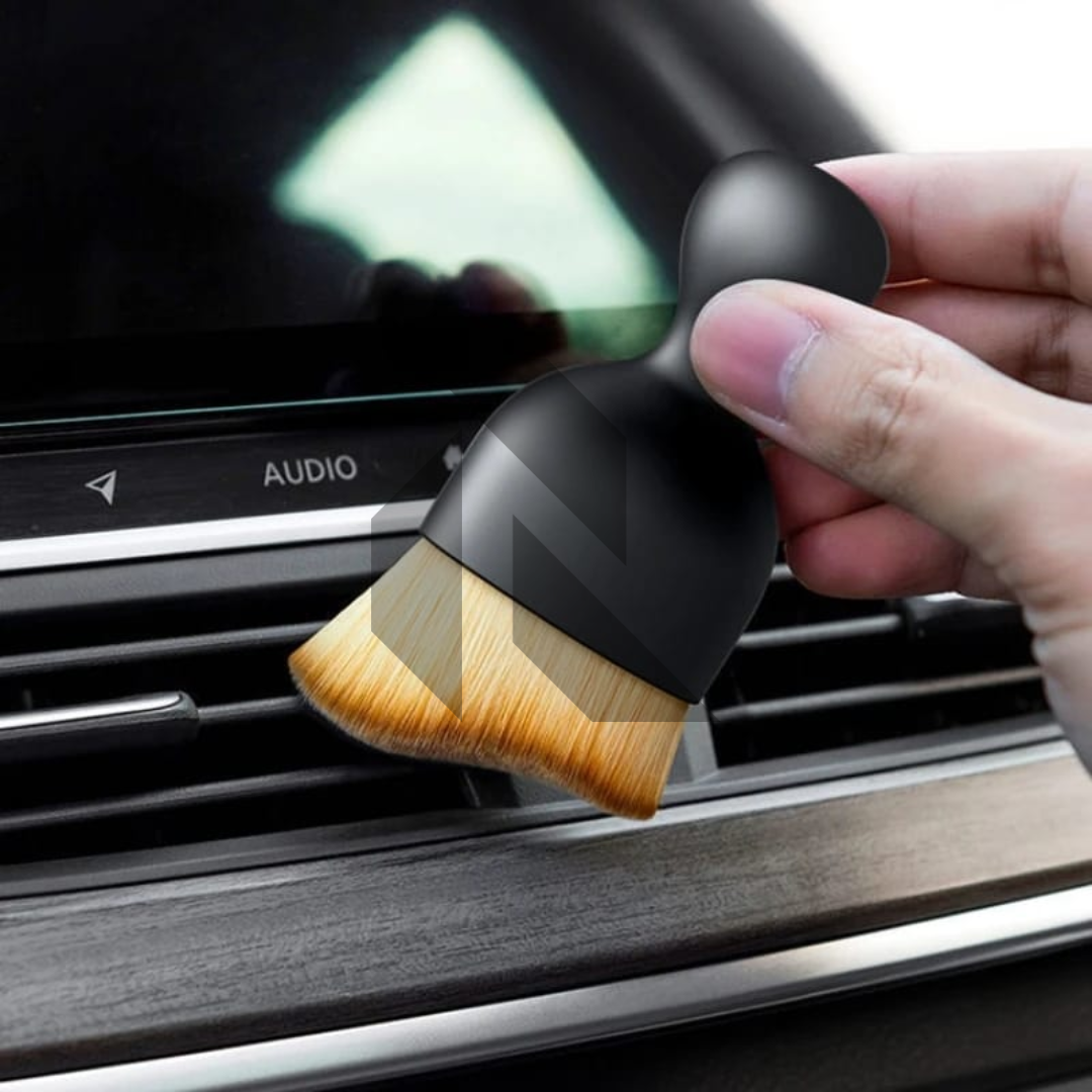 Car Interior Dust Brush – Soft Bristles Detailing & Dusting Brush