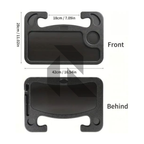 Car Steering Wheel Desk Tray – Multipurpose Laptop Table, Food Tray & Drink Holder for Travel