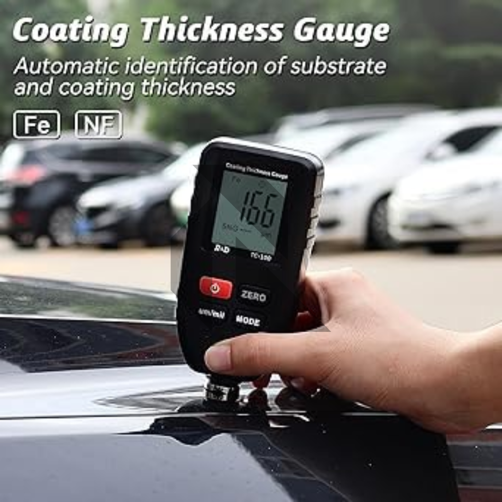 R&D TC100 Digital Coating Thickness Gauge with LCD Display