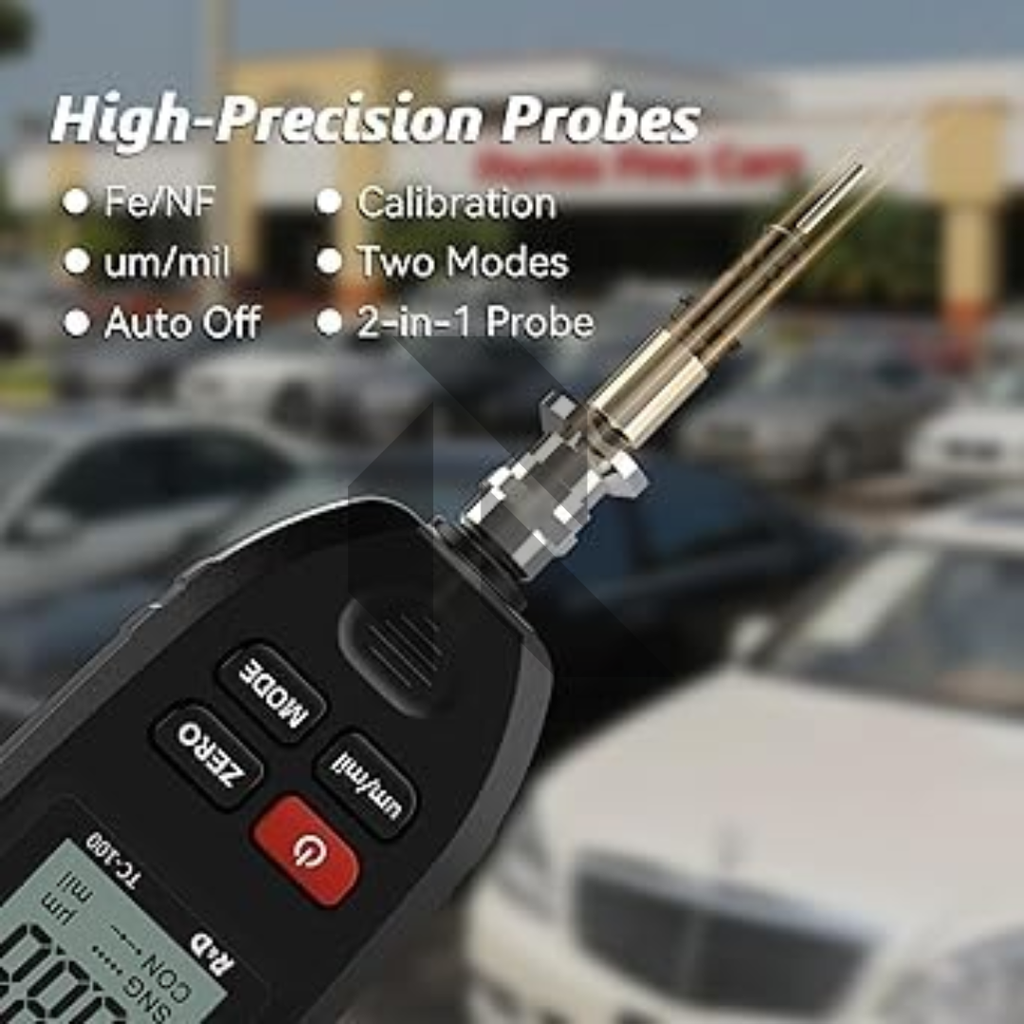 R&D TC100 Digital Coating Thickness Gauge with LCD Display