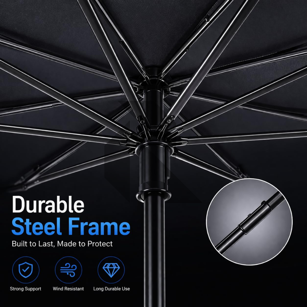 Universal Car Windshield Sun Shade Umbrella – Foldable UV Protection Sunshade