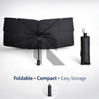Universal Car Windshield Sun Shade Umbrella – Foldable UV Protection Sunshade