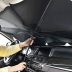 Universal Car Windshield Sun Shade Umbrella – Foldable UV Protection Sunshade