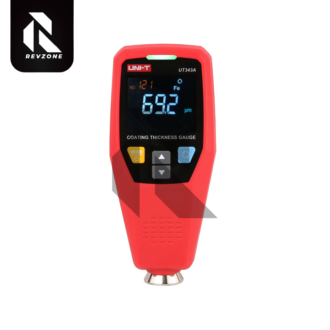 UNI-T UT343A Paint Coating Thickness Gauge – Digital Car Paint Depth Meter for Vehicle Inspection