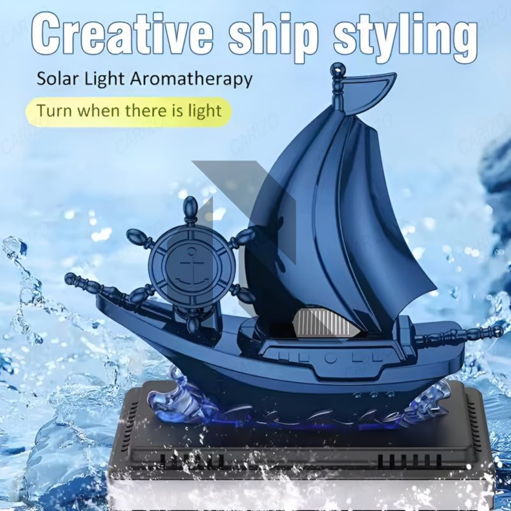 Victory Solar Ship Energy Aromatherapy Decoration Car Fragrance