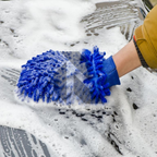 Microfiber Car Wash Mitt Glove – Scratch-Free (Multi Color)