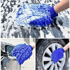 Microfiber Car Wash Mitt Glove – Scratch-Free (Multi Color)