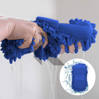 Microfiber Car Wash Sponge Mitt – Scratch-Free Cleaning Pad (Multi Color)