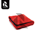 Premium Twist Loop Microfiber Drying Towel  – 1200 GSM Water Sucker Car Drying Cloth Red & Gray