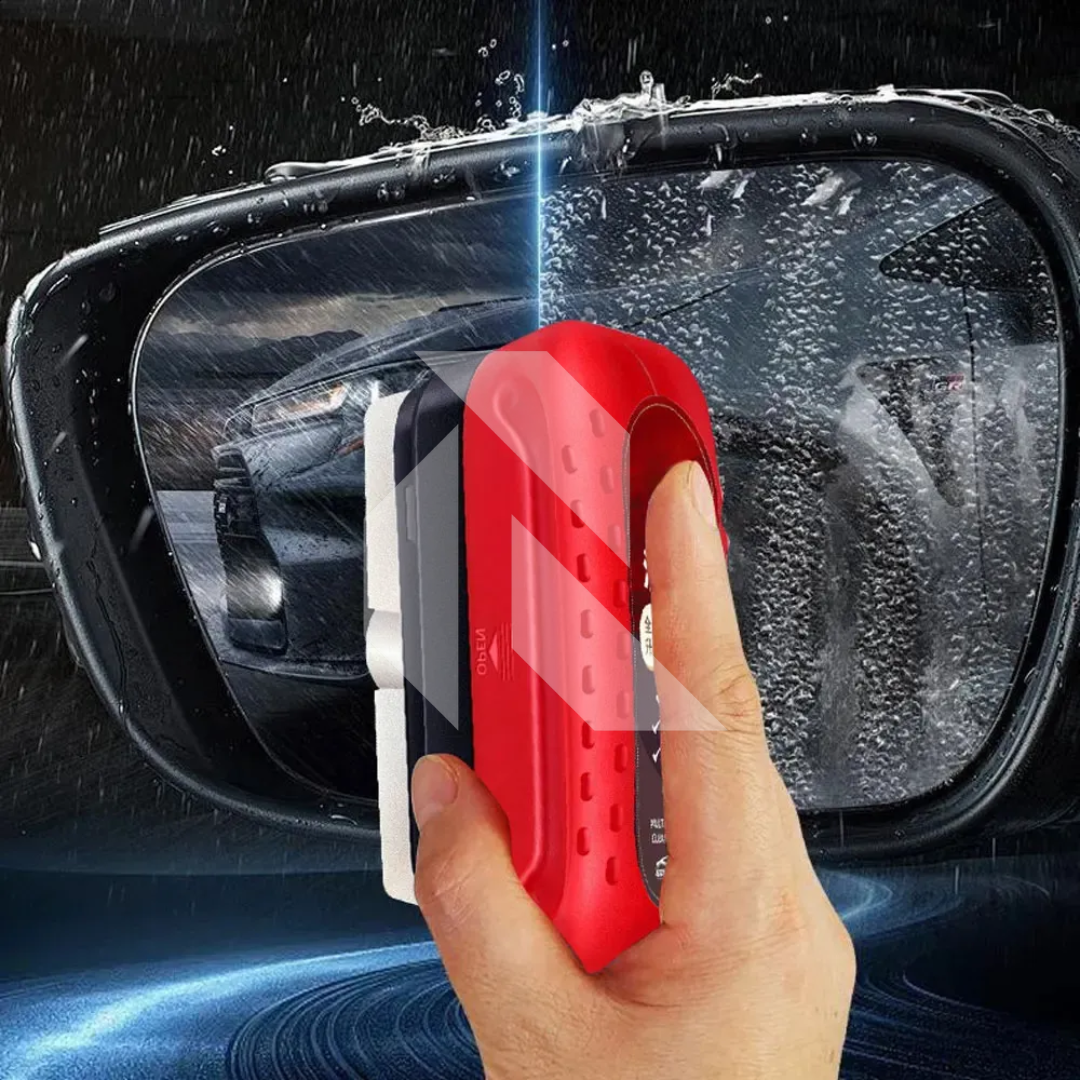 Automotive Oil Film Cleaning Brush – Car Glass Oil Film Remover for Windshield & Window