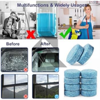 Car Windshield Glass Concentrated Washer Tablets – 20 Pieces | Effervescent Windshield Cleaning