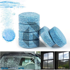 Car Windshield Glass Concentrated Washer Tablets – 20 Pieces | Effervescent Windshield Cleaning