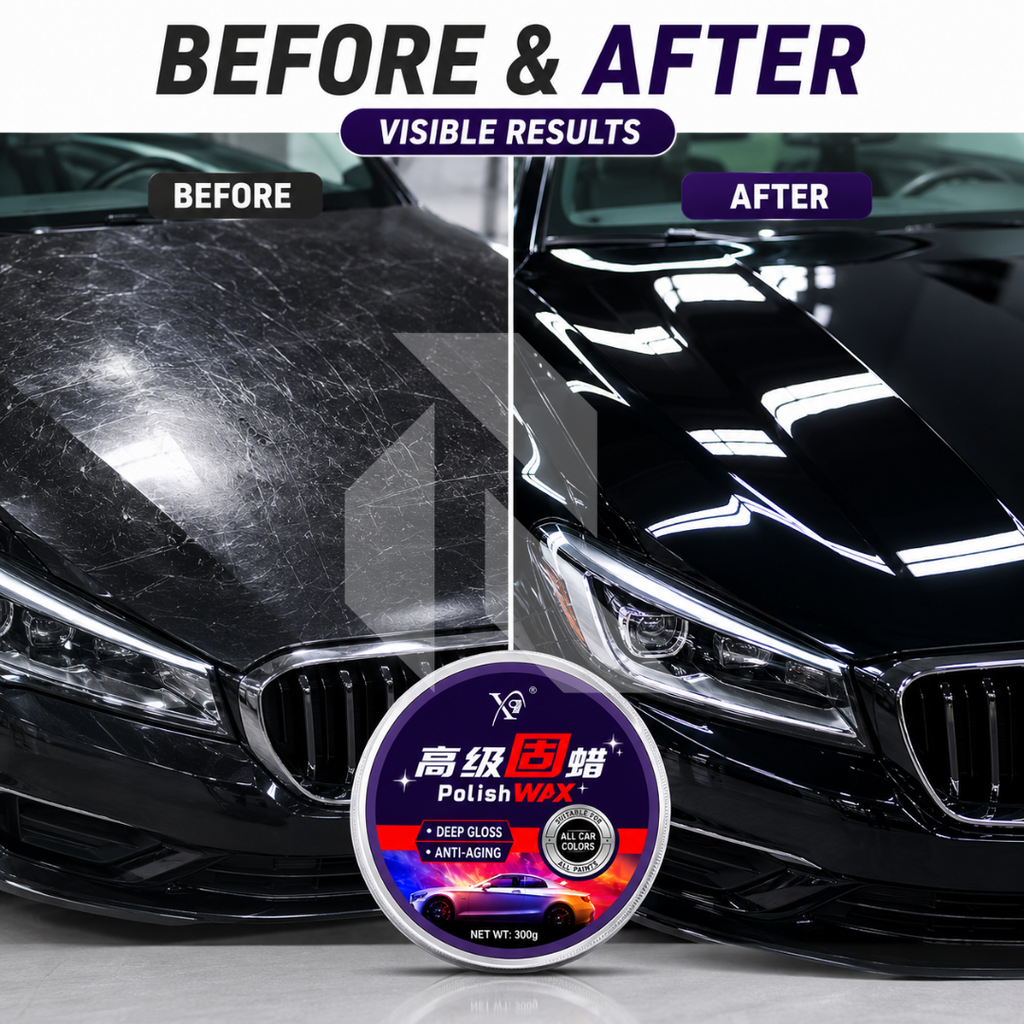Premium Hard Polish Wax 150g – High Gloss Car Wax & Long-Lasting Paint Protection