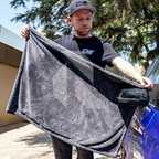 XL Twisted Loop Microfiber Car Drying Towel 1200 GSM – Double Sided Ultra Absorbent (60x90 CM)