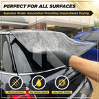 XL Twisted Loop Microfiber Car Drying Towel 1200 GSM – Double Sided Ultra Absorbent (60x90 CM)