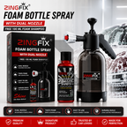Zingfix Foam Bottle Spray with Dual Nozzle – Heavy Duty Foam Sprayer + Free 100ml Foam Shampoo
