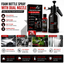 Zingfix Foam Bottle Spray with Dual Nozzle – Heavy Duty Foam Sprayer + Free 100ml Foam Shampoo