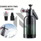 Zingfix Foam Bottle Spray with Dual Nozzle – Heavy Duty Foam Sprayer + Free 100ml Foam Shampoo