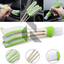 2 In1 Green Car Air-Conditioner Outlet Dirt Duster Cleaner Brush – Car AC Vent & Blinds Cleaning Brush