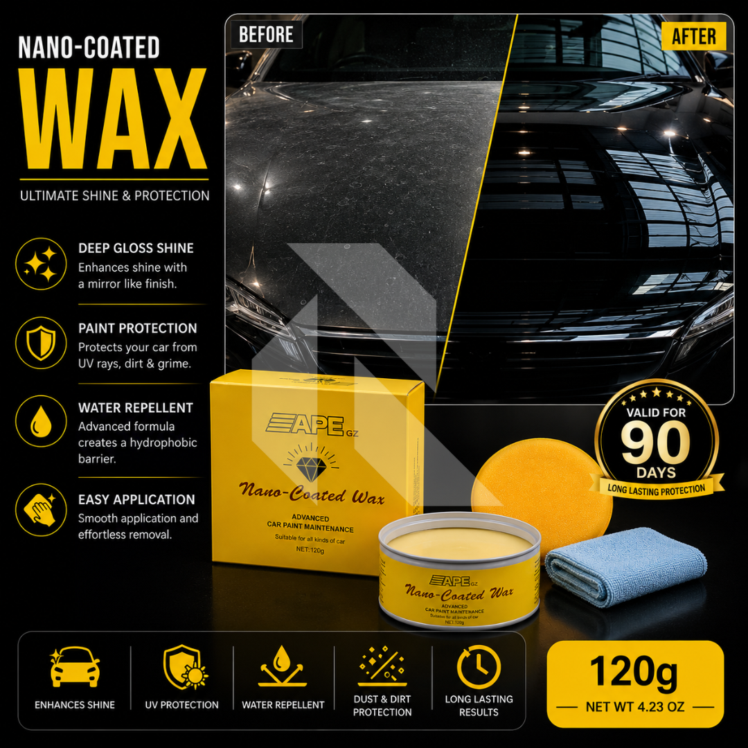 APE Nano-Coated Wax 120g – Advanced Car Paint Protection & High Gloss Wax Secondary image