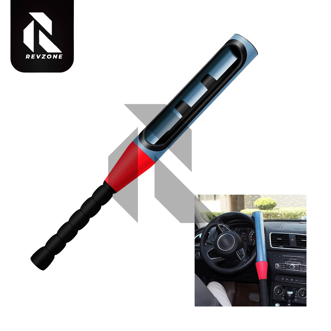 Baseball Steering Wheel Lock with Keys – Universal Anti-Theft Car Security Lock