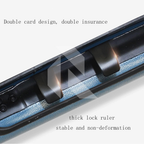 Baseball Steering Wheel Lock with Keys – Universal Anti-Theft Car Security Lock