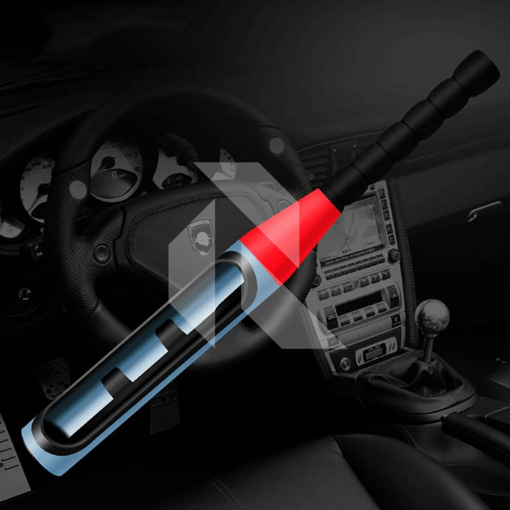 Baseball Steering Wheel Lock with Keys – Universal Anti-Theft Car Security Lock