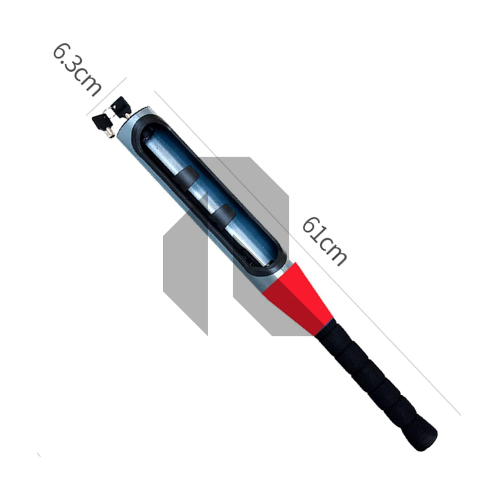 Baseball Steering Wheel Lock with Keys – Universal Anti-Theft Car Security Lock