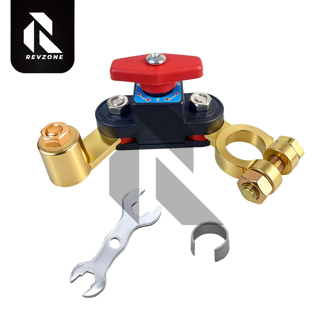 Car Battery Disconnect Switch 12V/24V – Heavy Duty Pure Copper