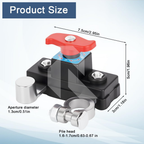 Car Battery Disconnect Switch Manual Automatic Circuit Breaker Anti-Power Off Leakage Protector